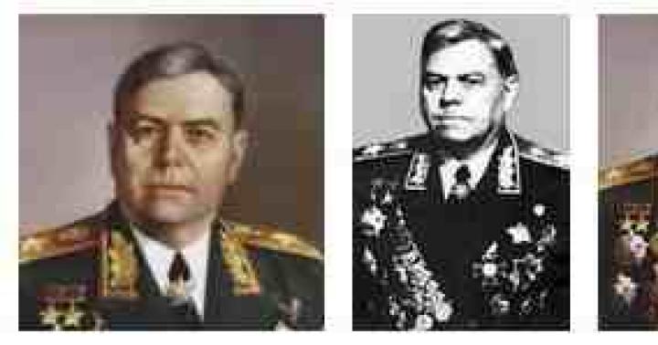 Maresciallo Vasilevsky Alexander Mikhailovich: biografia, risultati e fatti interessanti