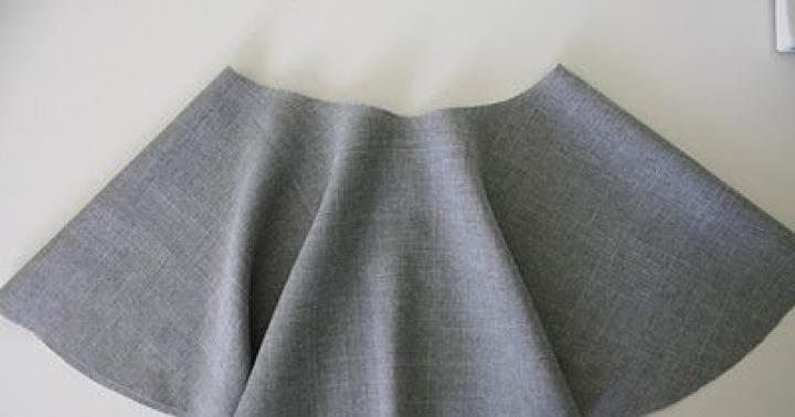 DIY suknja za sunce sa gumicom